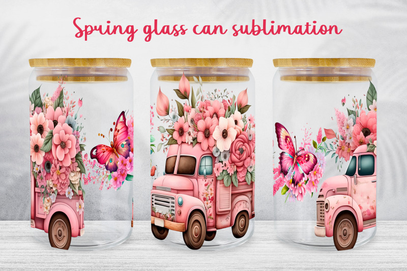 spring-glass-can-wrap-vintage-truck-libbey-can-sublimation