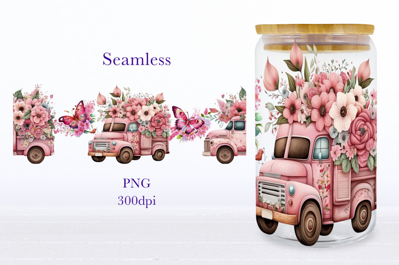 spring-glass-can-wrap-vintage-truck-libbey-can-sublimation