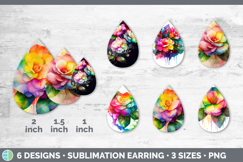 rainbow-camellia-flowers-teardrop-earrings-sublimation-earrings-desi