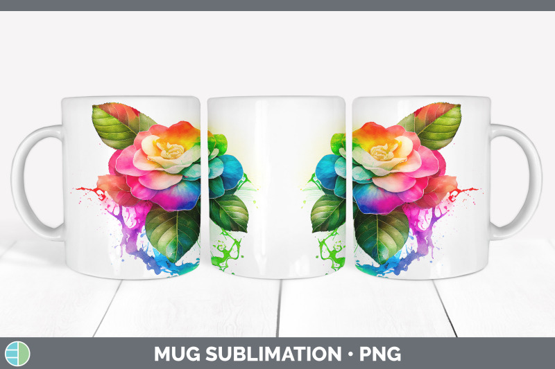 rainbow-camellia-flowers-mug-wrap-sublimation-coffee-cup-designs-bun