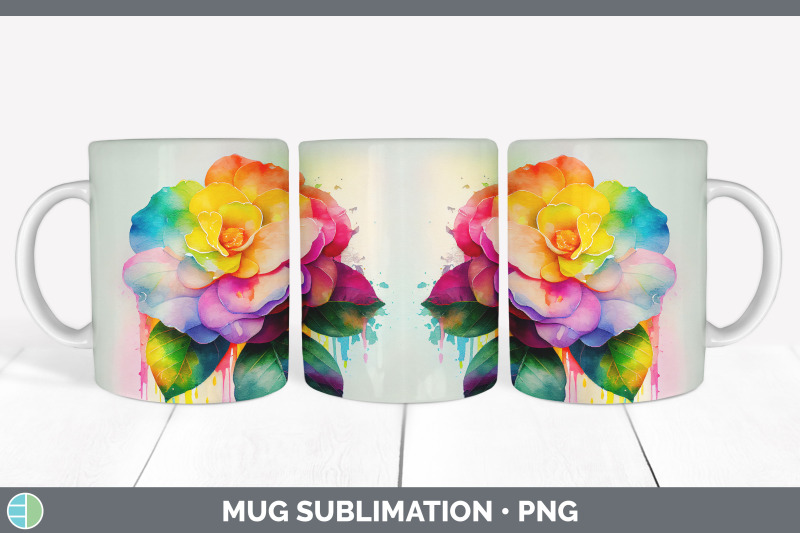 rainbow-camellia-flowers-mug-wrap-sublimation-coffee-cup-designs-bun