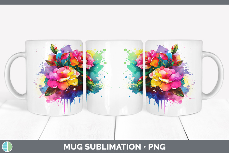 rainbow-camellia-flowers-mug-wrap-sublimation-coffee-cup-designs-bun