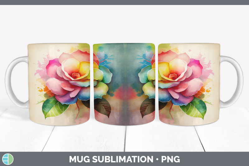 rainbow-camellia-flowers-mug-wrap-sublimation-coffee-cup-designs-bun