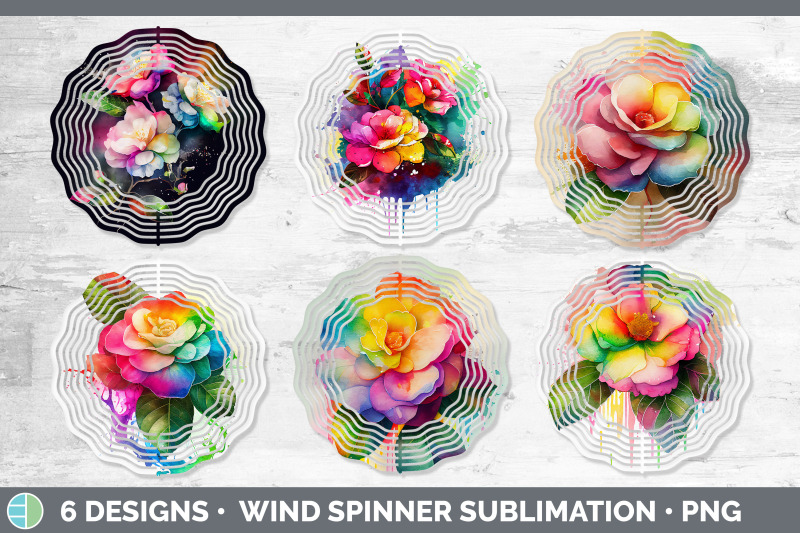 rainbow-camellia-flowers-wind-spinner-sublimation-spinner-designs-bu