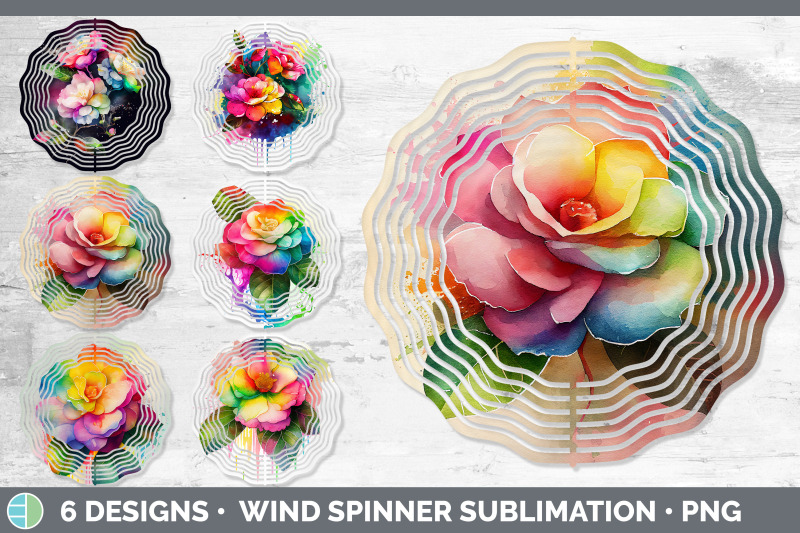 rainbow-camellia-flowers-wind-spinner-sublimation-spinner-designs-bu