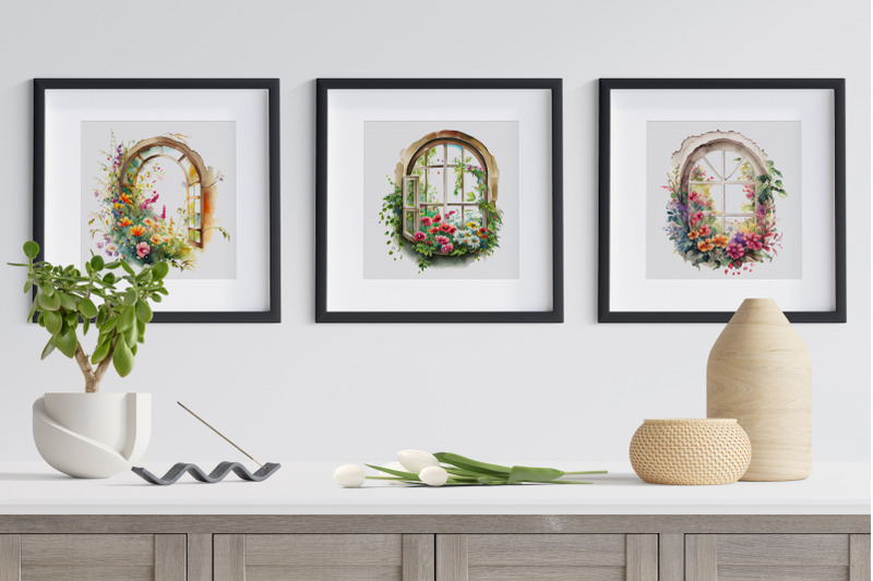 watercolor-floral-windows-clipart