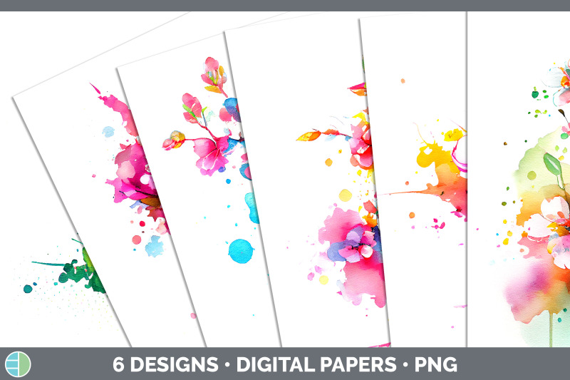 rainbow-cherry-blossom-flowers-paper-backgrounds-digital-scrapbook-p