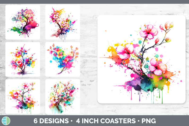 rainbow-cherry-blossom-flowers-square-coaster-sublimation-coaster-de