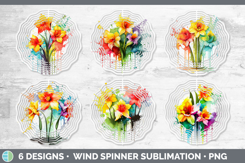 rainbow-daffodil-flowers-wind-spinner-sublimation-spinner-designs-bu