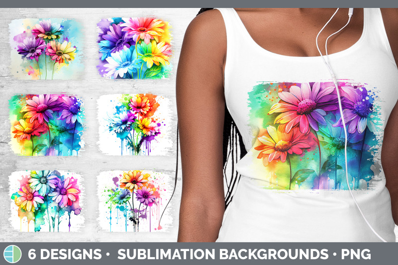 rainbow-daisy-flowers-distressed-background-sublimation-background-p