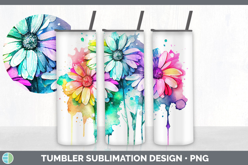 rainbow-daisy-flowers-tumbler-sublimation-20-oz-skinny-tumbler-desig