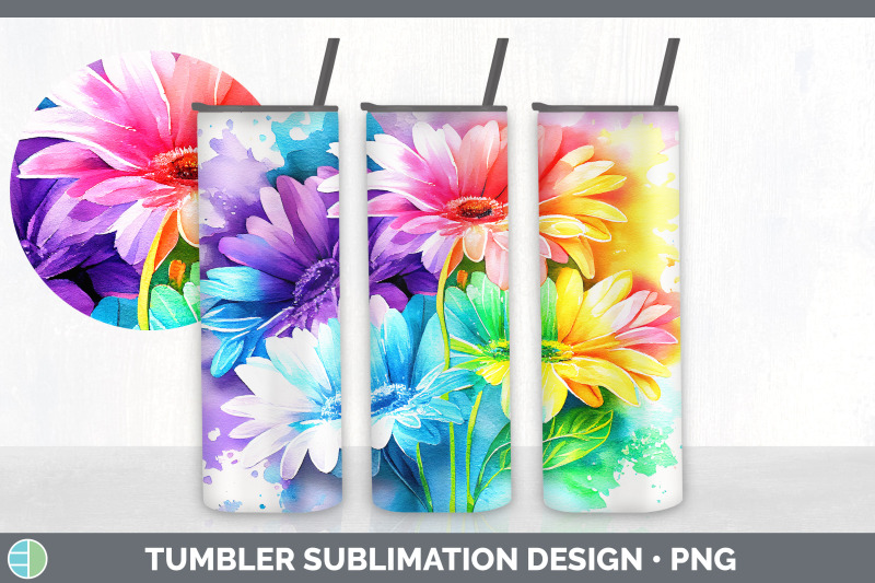 rainbow-daisy-flowers-tumbler-sublimation-20-oz-skinny-tumbler-desig