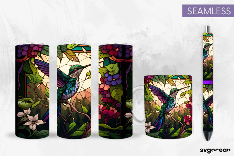 hummingbird-tumbler-sublimation-pen-and-mug-wrap