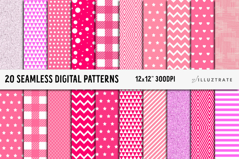 pink-digital-paper-pack-seamless-patterns-seamless-paper