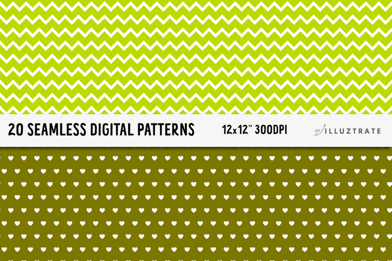 dark-green-digital-paper-pack-seamless-patterns-seamless-paper