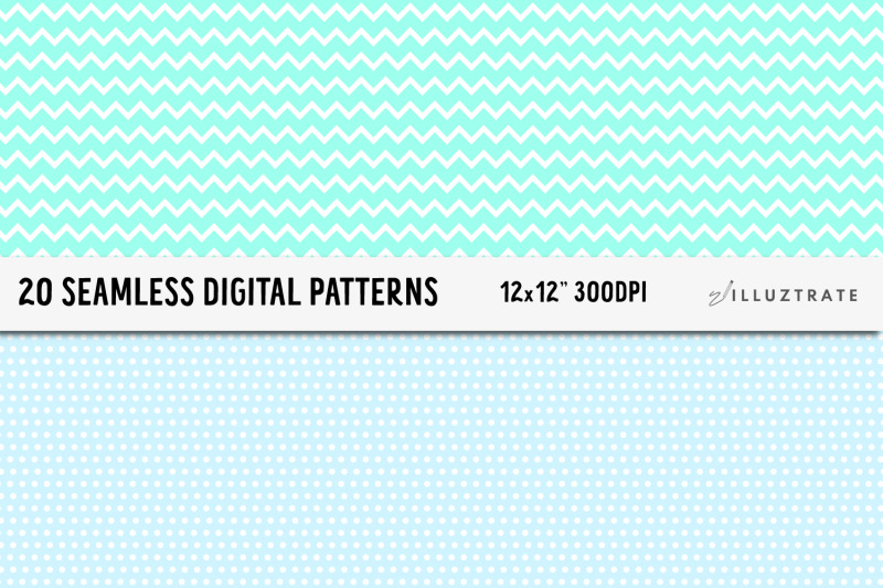 aqua-digital-paper-pack-seamless-patterns-seamless-paper