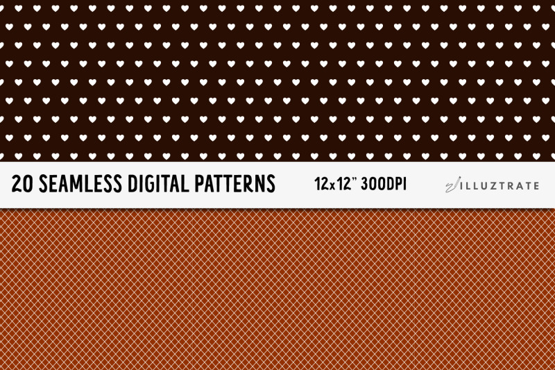 brown-digital-paper-pack-seamless-patterns-seamless-paper