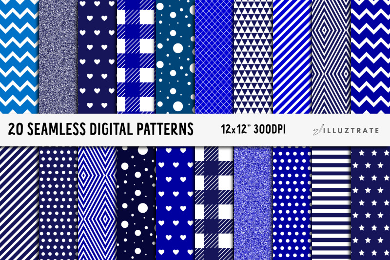 blue-digital-paper-pack-seamless-patterns-seamless-paper