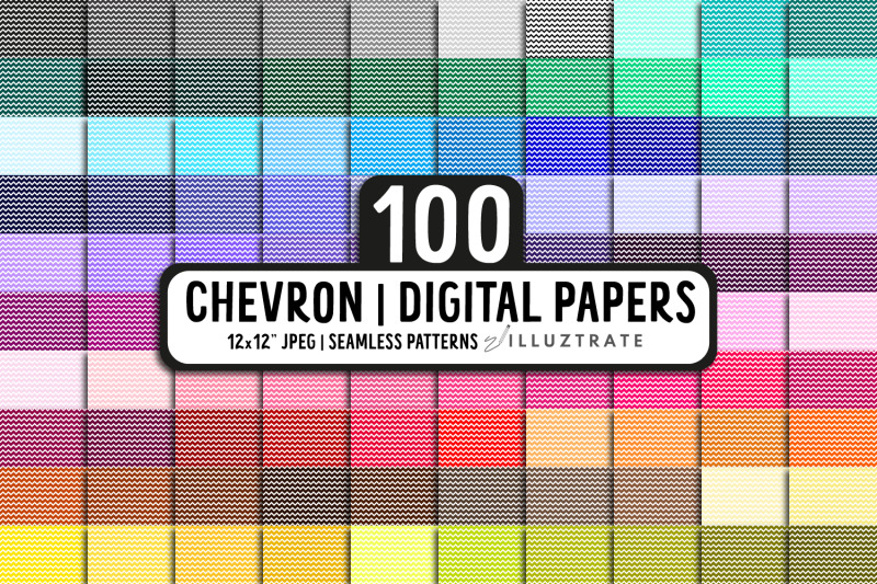chevron-digital-paper-set-seamless-digital-paper