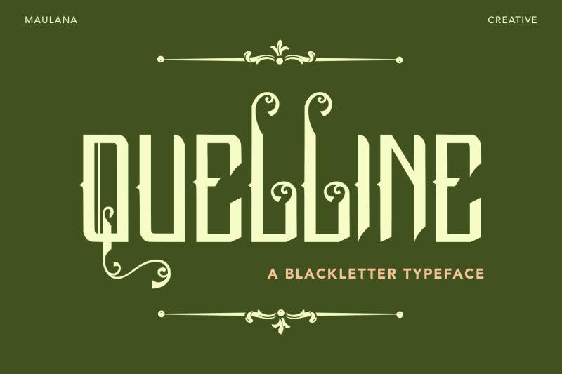 quelline-blackletter-typeface-font