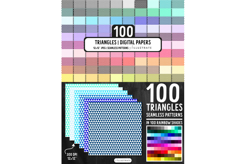 triangle-digital-pattern-seamless-digital-paper