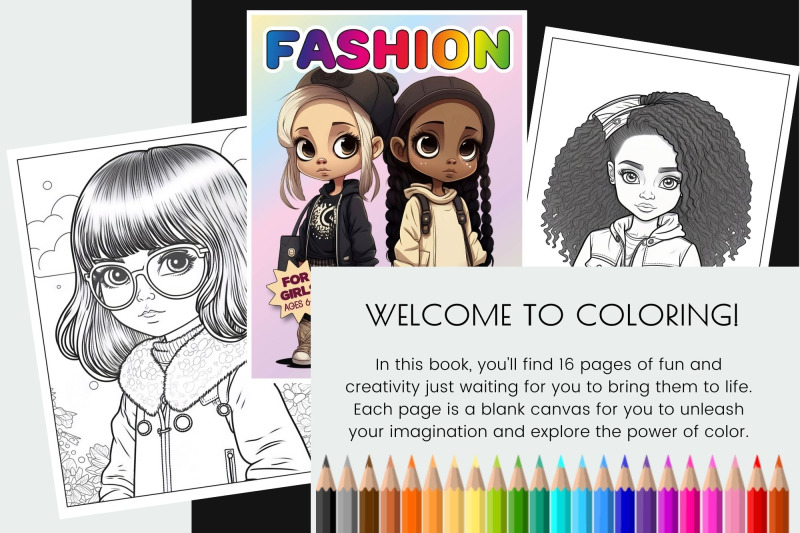 fashion-girls-coloring-book-printable-coloring-page-bundle