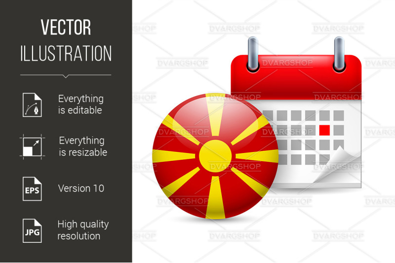 icon-of-national-day-in-macedonia