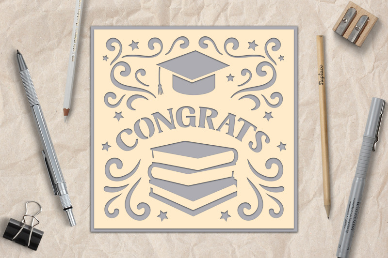 graduation-layered-papercut-card-with-2-layers