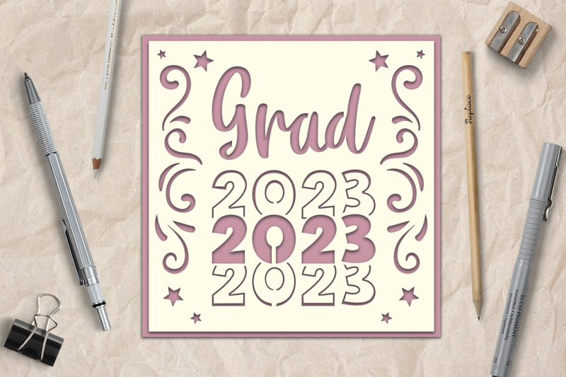 grad-2023-layered-papercut-card-with-2-layers