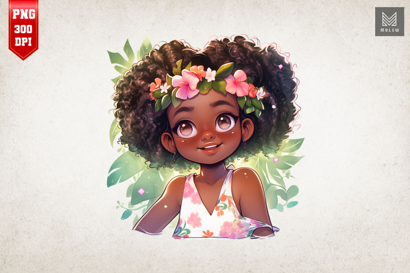 cute-afro-baby-girl-watercolor-bundle