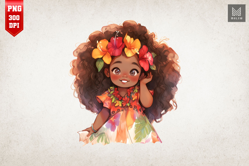 cute-afro-baby-girl-watercolor-bundle