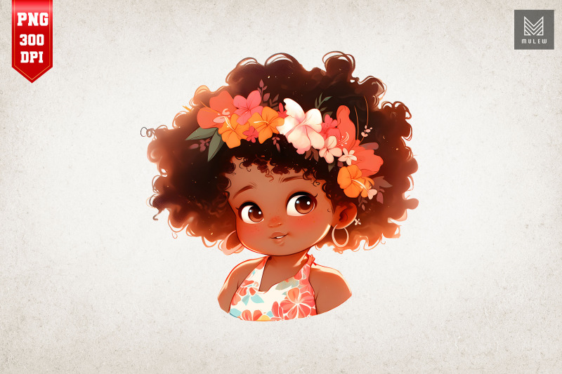 cute-afro-baby-girl-watercolor-bundle