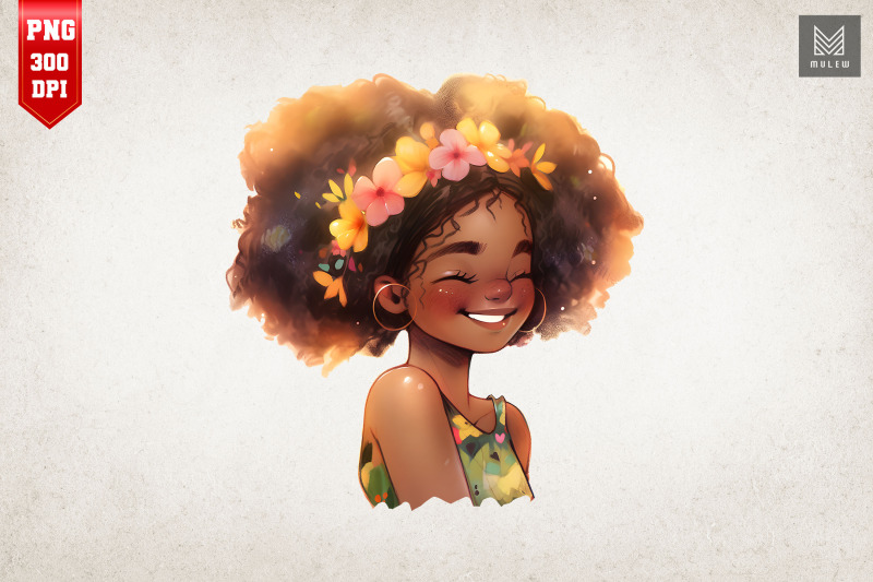 cute-afro-baby-girl-watercolor-bundle