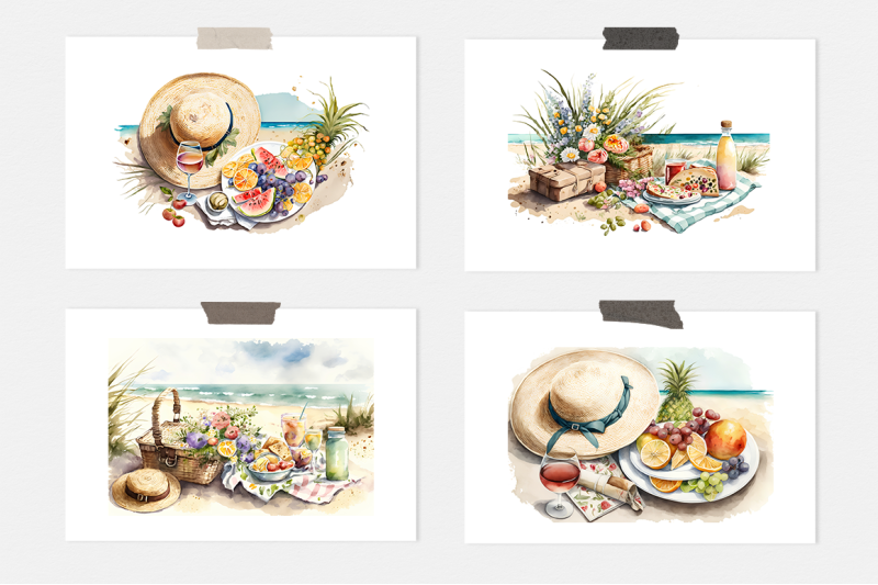 summer-picnic-watercolor-collection-vol-2