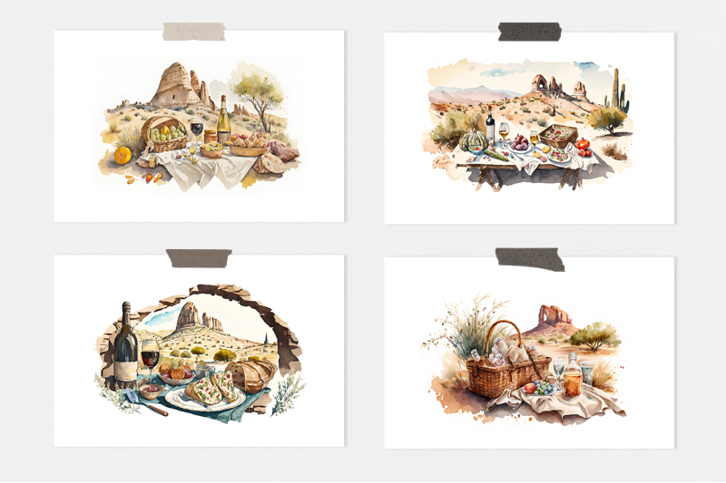 summer-picnic-watercolor-collection-vol-2