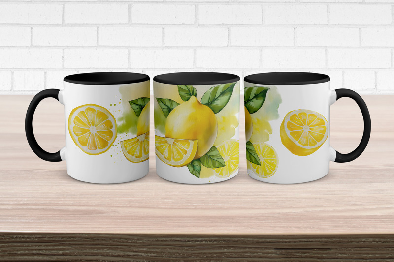 mug-sublimation-design-with-lemons