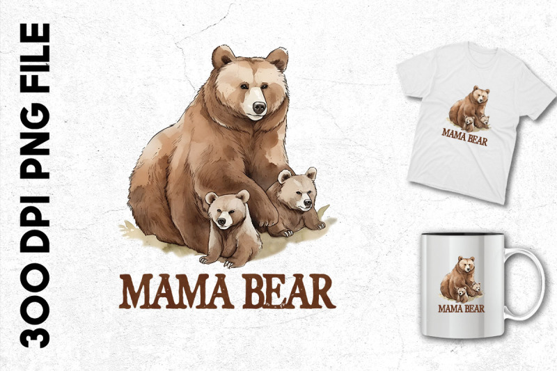 mama-bear-with-her-cubs