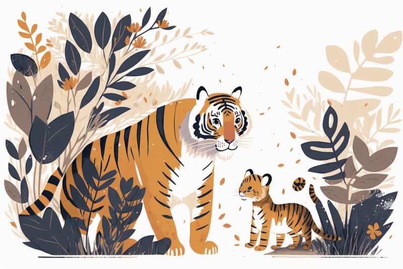 scandinavian-mom-and-baby-tiger