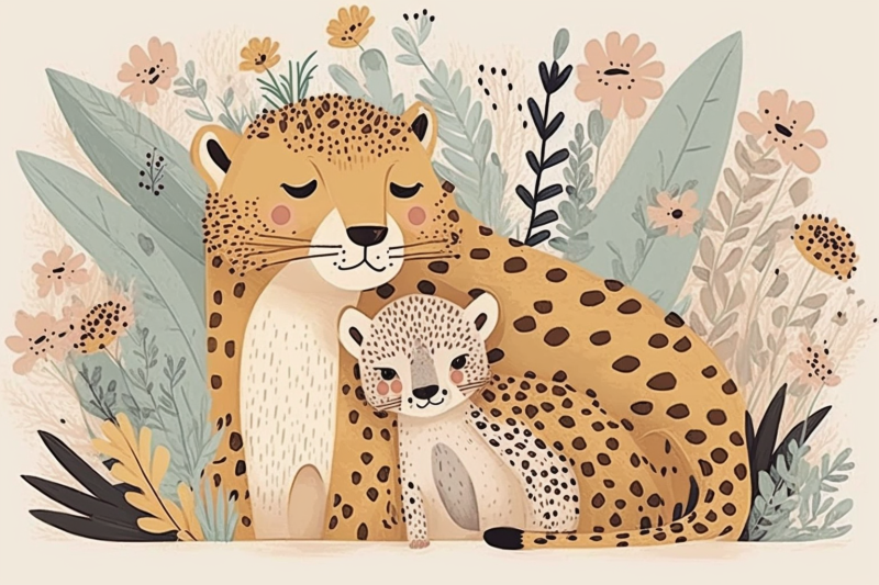 scandinavian-mom-and-baby-cheetah
