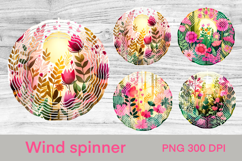 summer-wind-spinner-sublimation-flower-wind-spinner-png