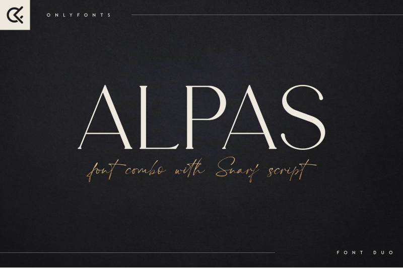 alpas-amp-snarf-font-duo