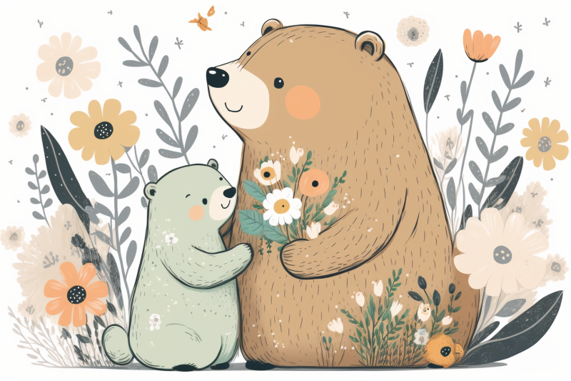 scandinavian-mom-and-baby-bear