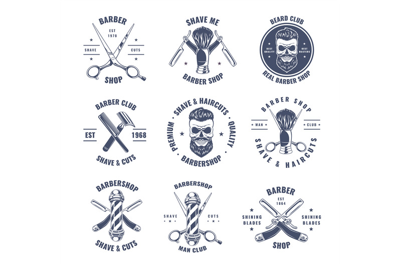 barber-shop-labels-gentleman-stickers-hairdresser-blade-haircut-symbo