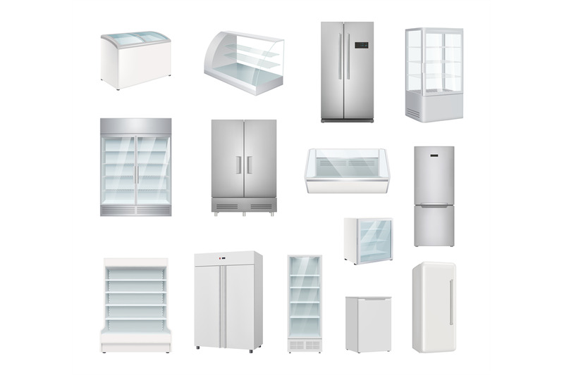 refrigerators-industrial-and-home-frozen-refrigerators-various-models