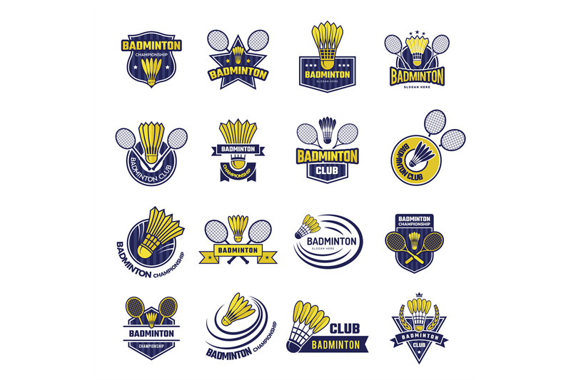 badminton-badges-sport-tournament-logo-with-flounce-and-racket-recent