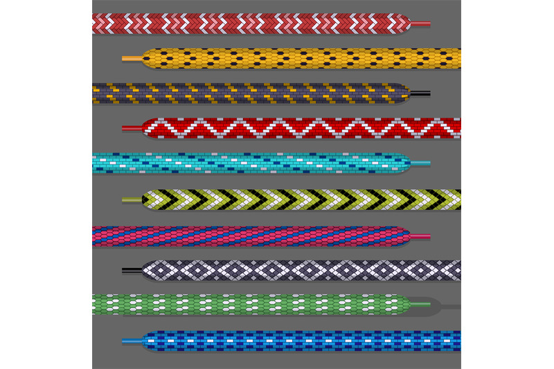 shoelace-designs-different-types-of-ropes-boots-shoelaces-templates-s