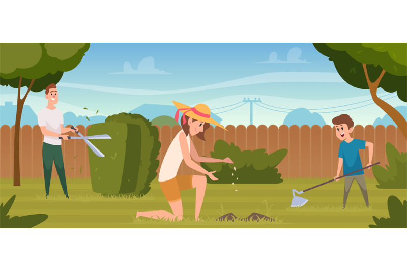 gardening-background-rural-concept-illustration-with-outdoor-people-c