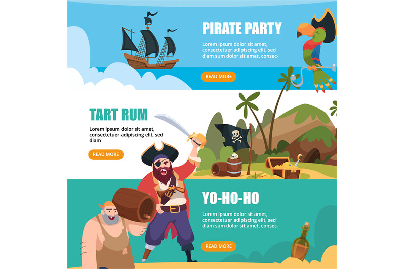 pirate-banners-captain-aggressive-filibuster-with-weapons-treasure-is