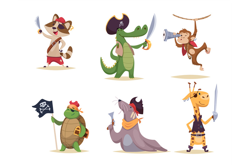 pirate-animals-wild-animals-in-action-poses-with-pirate-attributes-cl