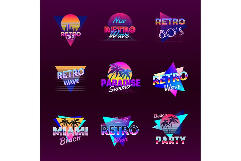 retro-wave-badges-cyberpunk-california-electro-synth-wave-style-logo